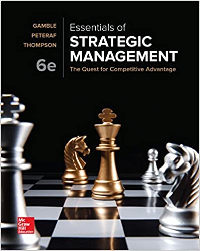Essentials of Strategic Management:  The Quest for Competitive Advantage (6th Edition) - Original PDF